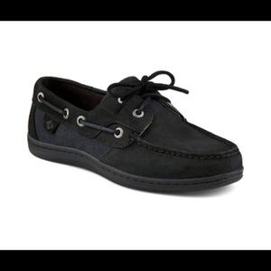 Sperrys Black Koifish size 7 (mint condition)